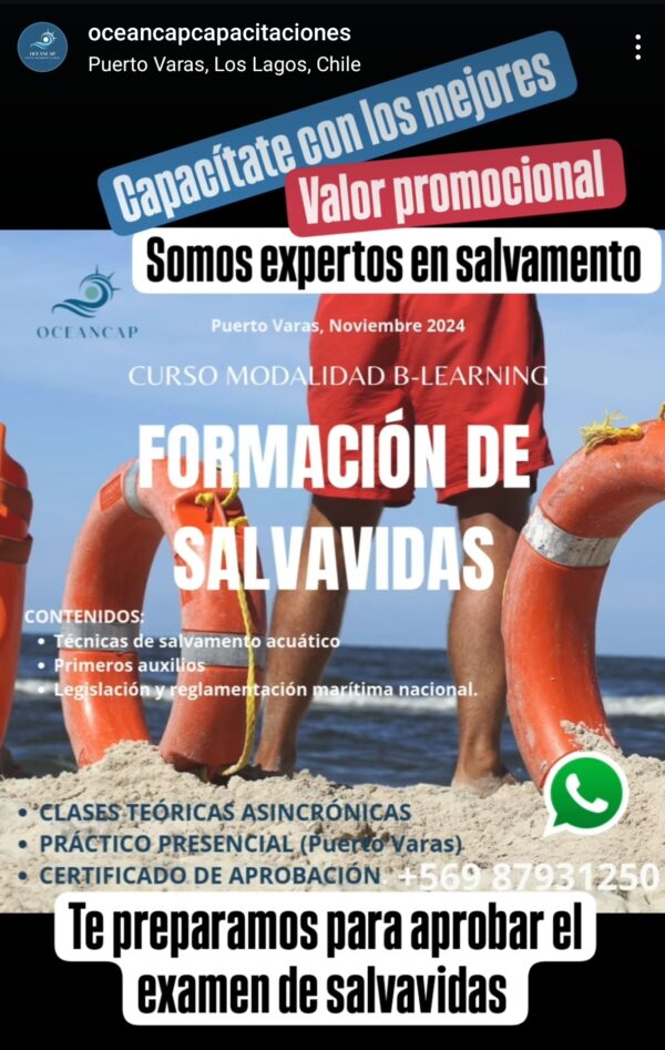 Curso FORMACIÓN DE SALVAVIDAS